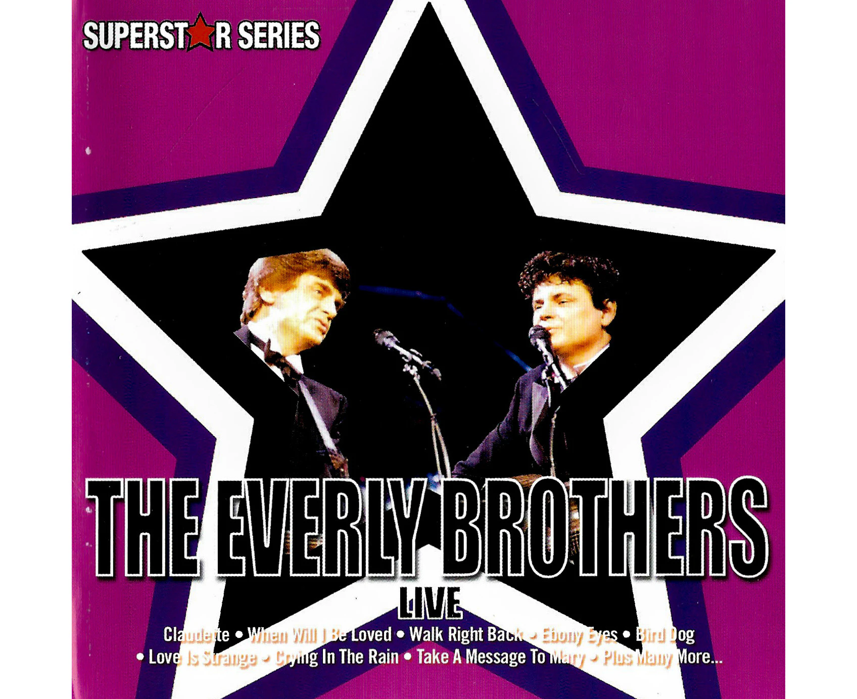 The Everly Brothers Live - SUPERSTAR SERIES CD