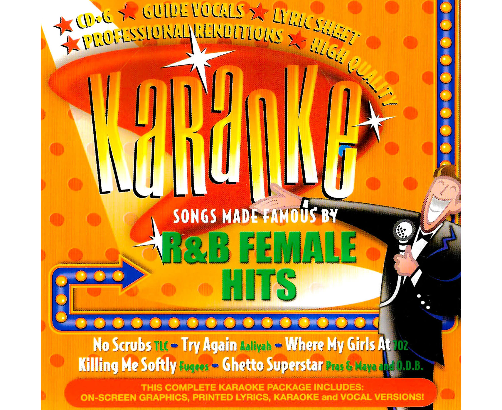 KARAOKE - R&B Female Hits CD