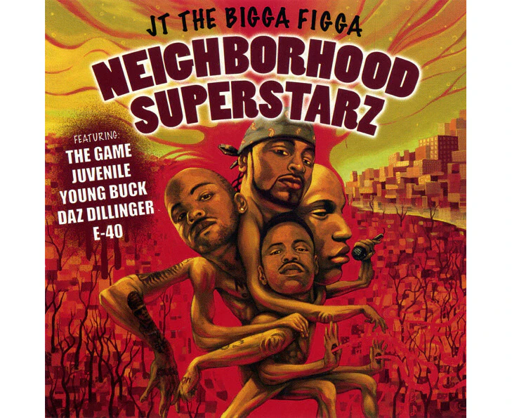 JT The Bigga Figga - Neighborhood Superstarz CD