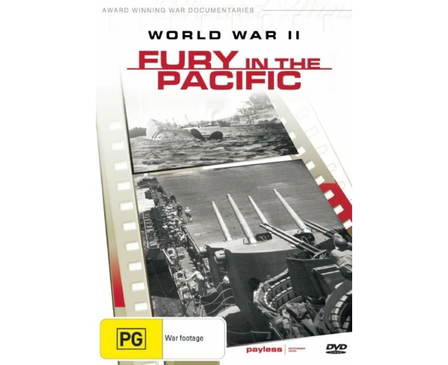 WORLD WAR II FURY IN THE PACIFIC DVD