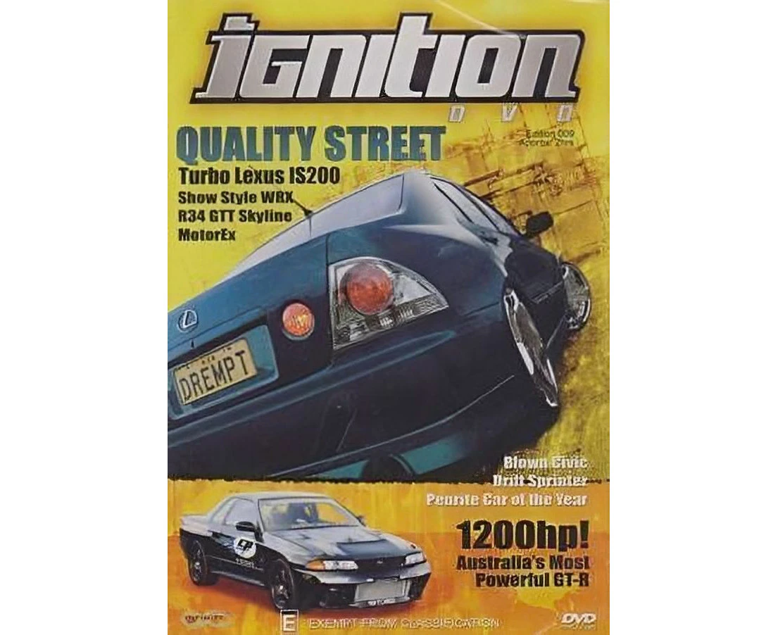 IGNITION STREET DREAMZ - EDITION 9 - MOTORING MAGAZINE DVD