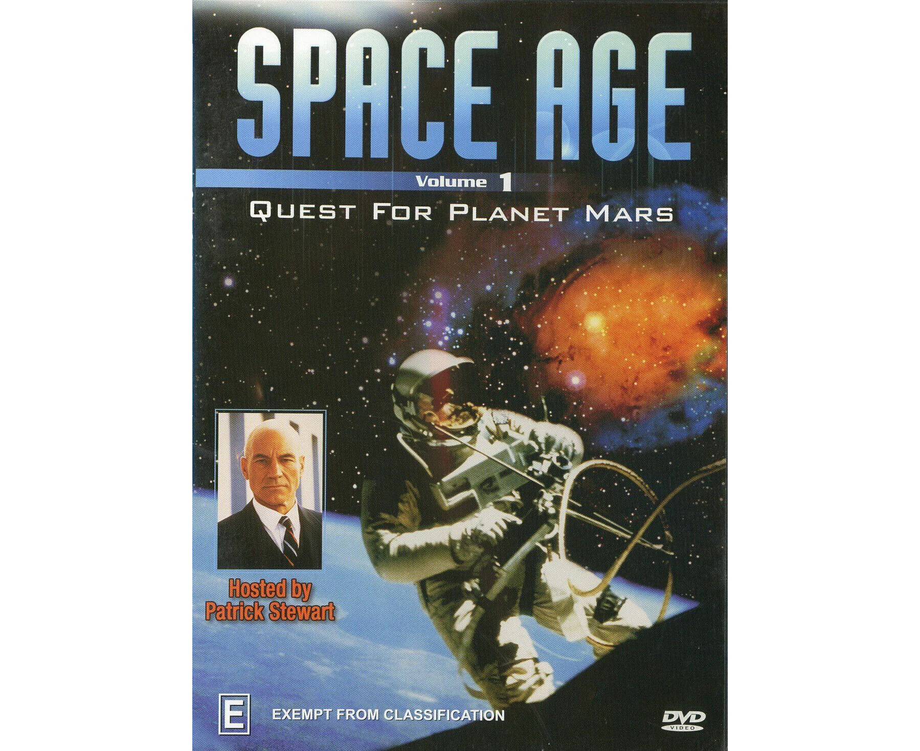 Space Age Vol 1 : Quest For Planet Mars : Universe Documentary : DVD