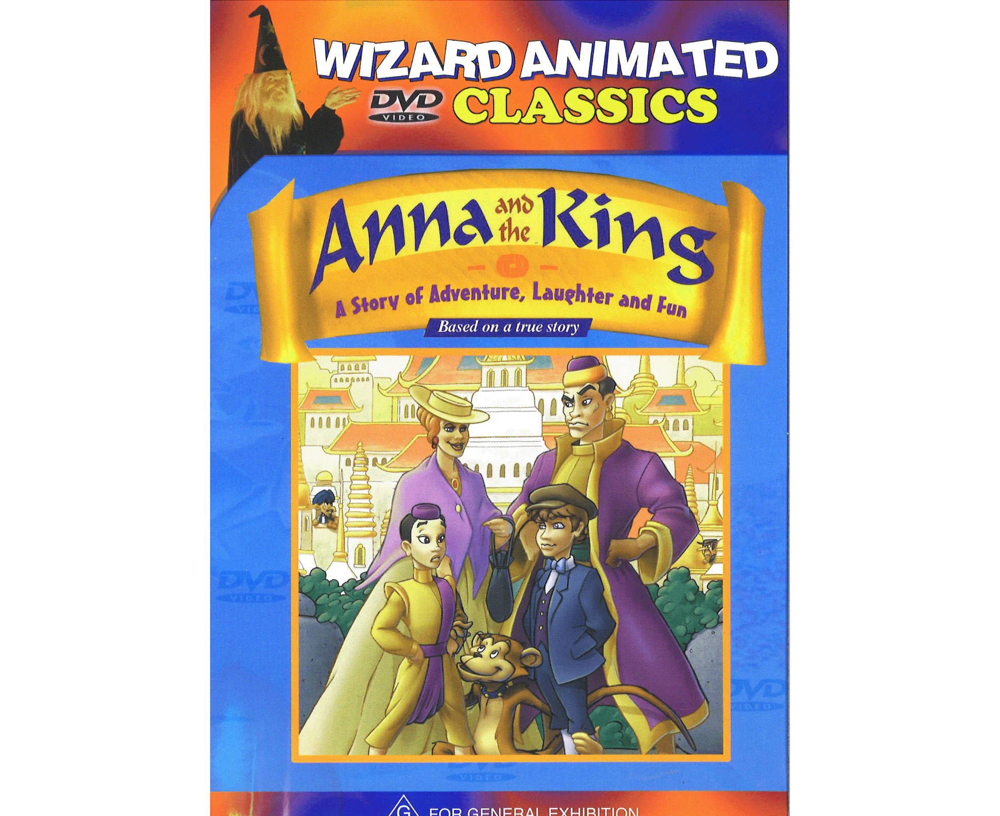 Anna And The King- Animated Classic - Rare DVD Aus Stock New