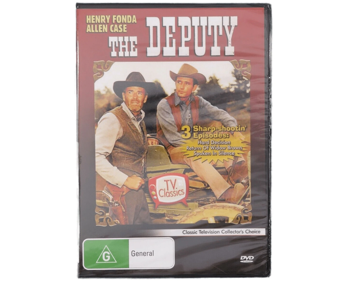 THE DEPUTY - 3 SHARP-SHOOTIN' EPISODES - Rare DVD Aus Stock New