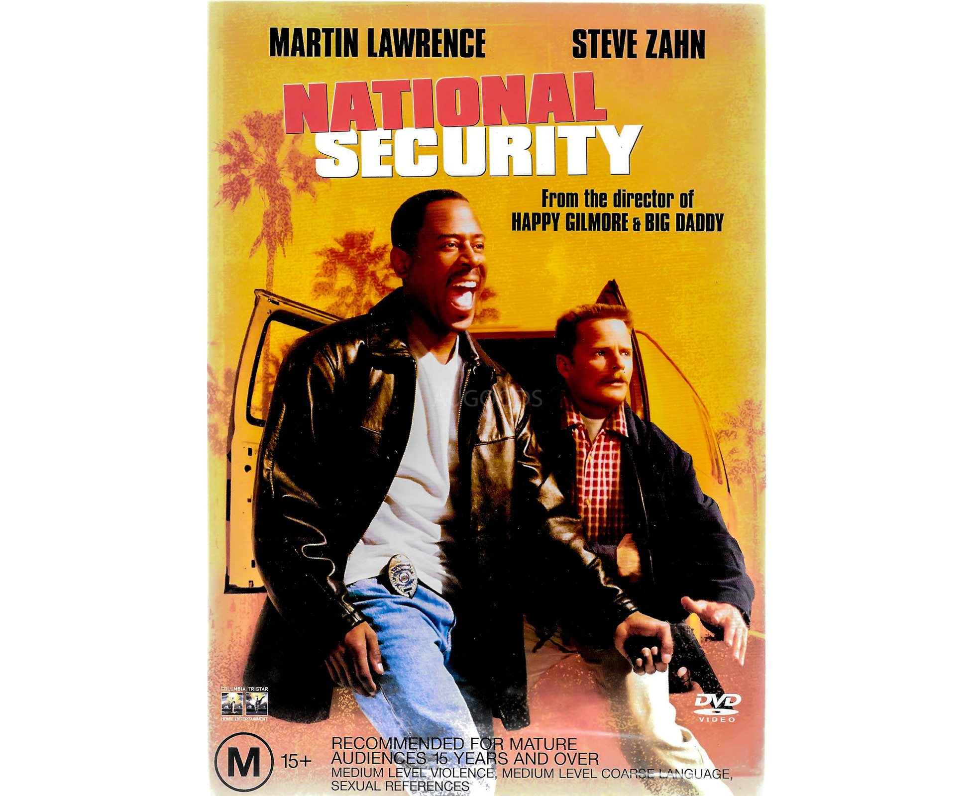 National Security- Martin Lawrence, Steve Zahn - Rare DVD Aus Stock New