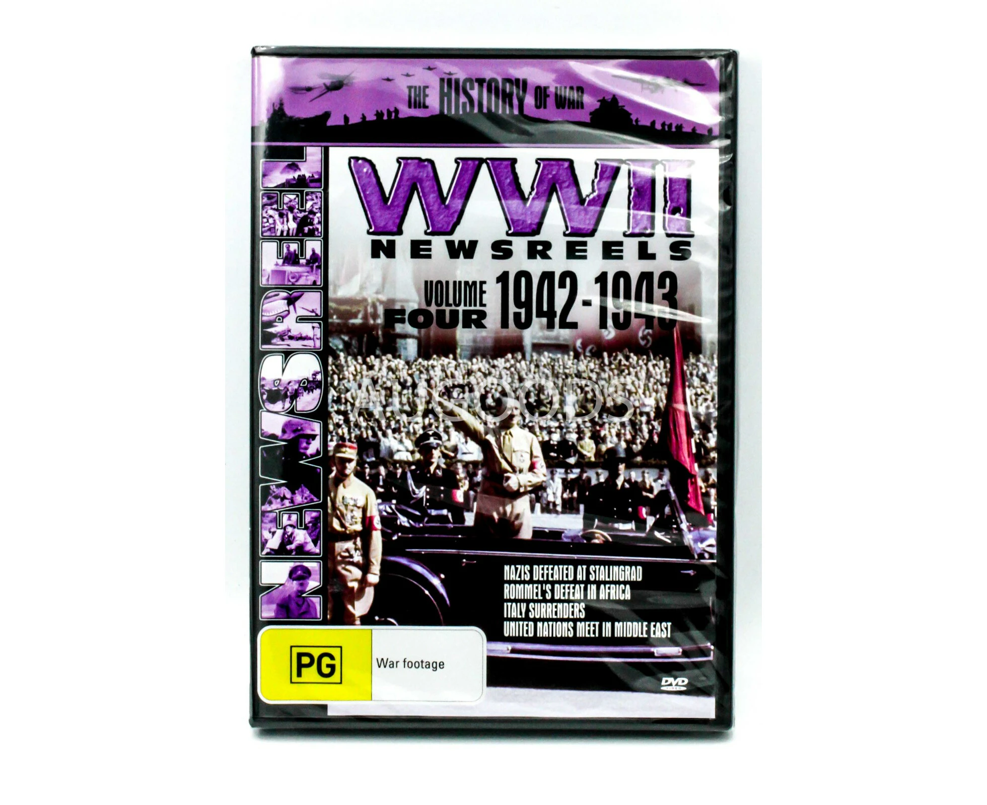 WWII News Reels: 1942 - 1943 - Volume 4 DVD