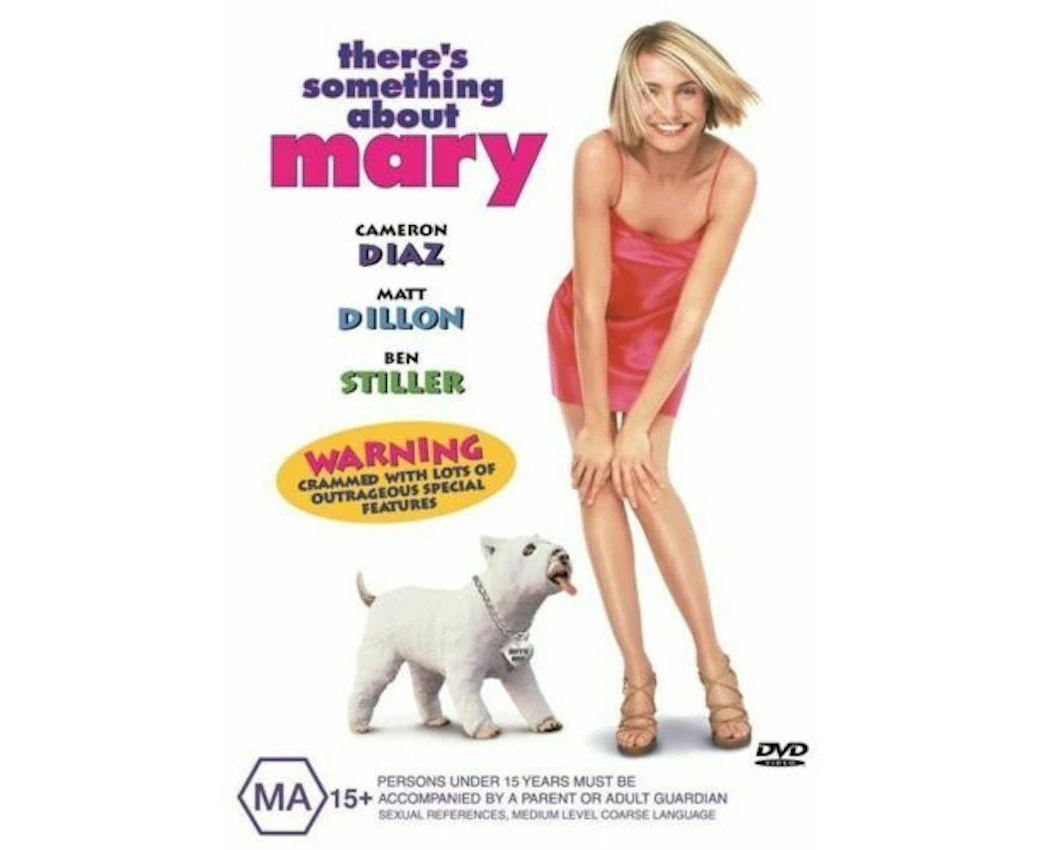 There's Something About Mary -Rare DVD Aus Stock Comedy New Region 4