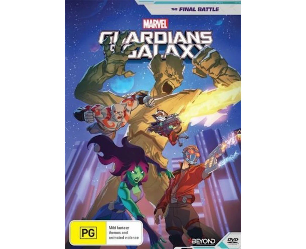 The Guardians Of The Galaxy - Final Battle -Rare DVD Aus Stock Animated New