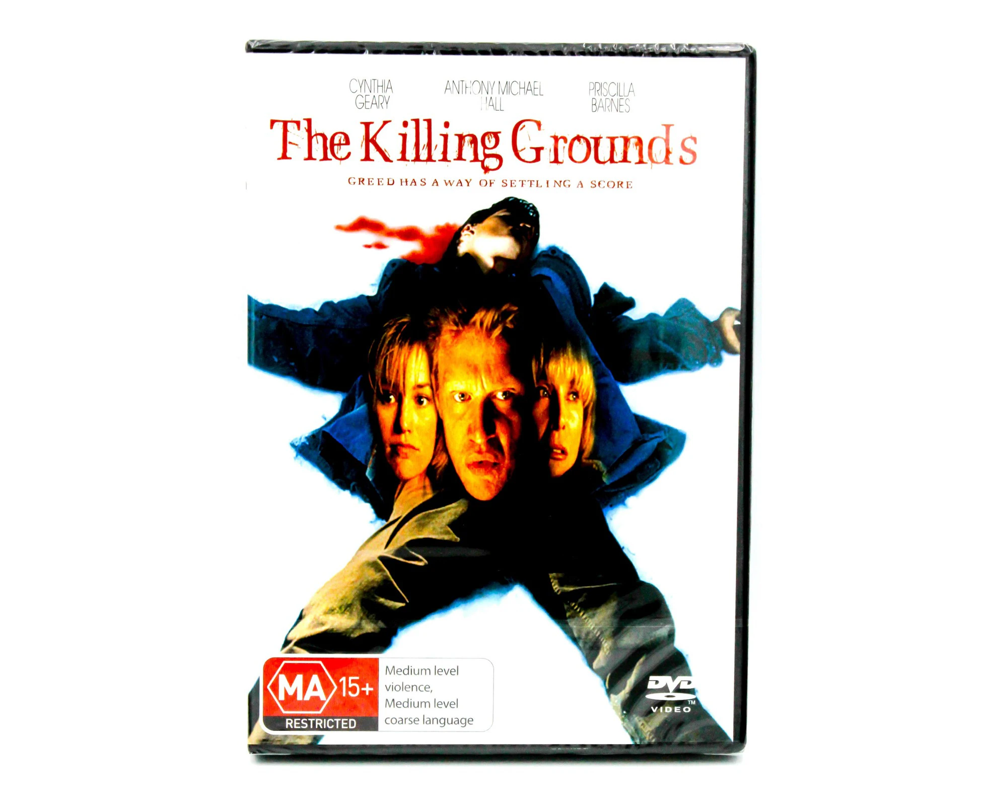 THE KILLING GROUNDS: CYNTHIA GEARY ANTHONY MICHAEL HALL - DVD New