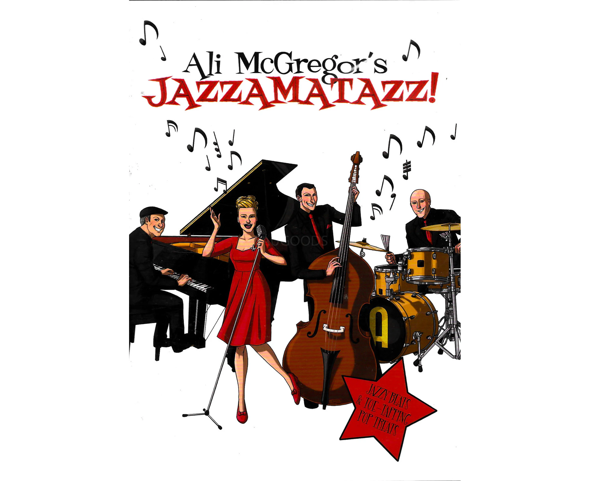 Ali McGregor's JAZZAMATAZZ! -Rare DVD Aus Stock -Music New Region ALL