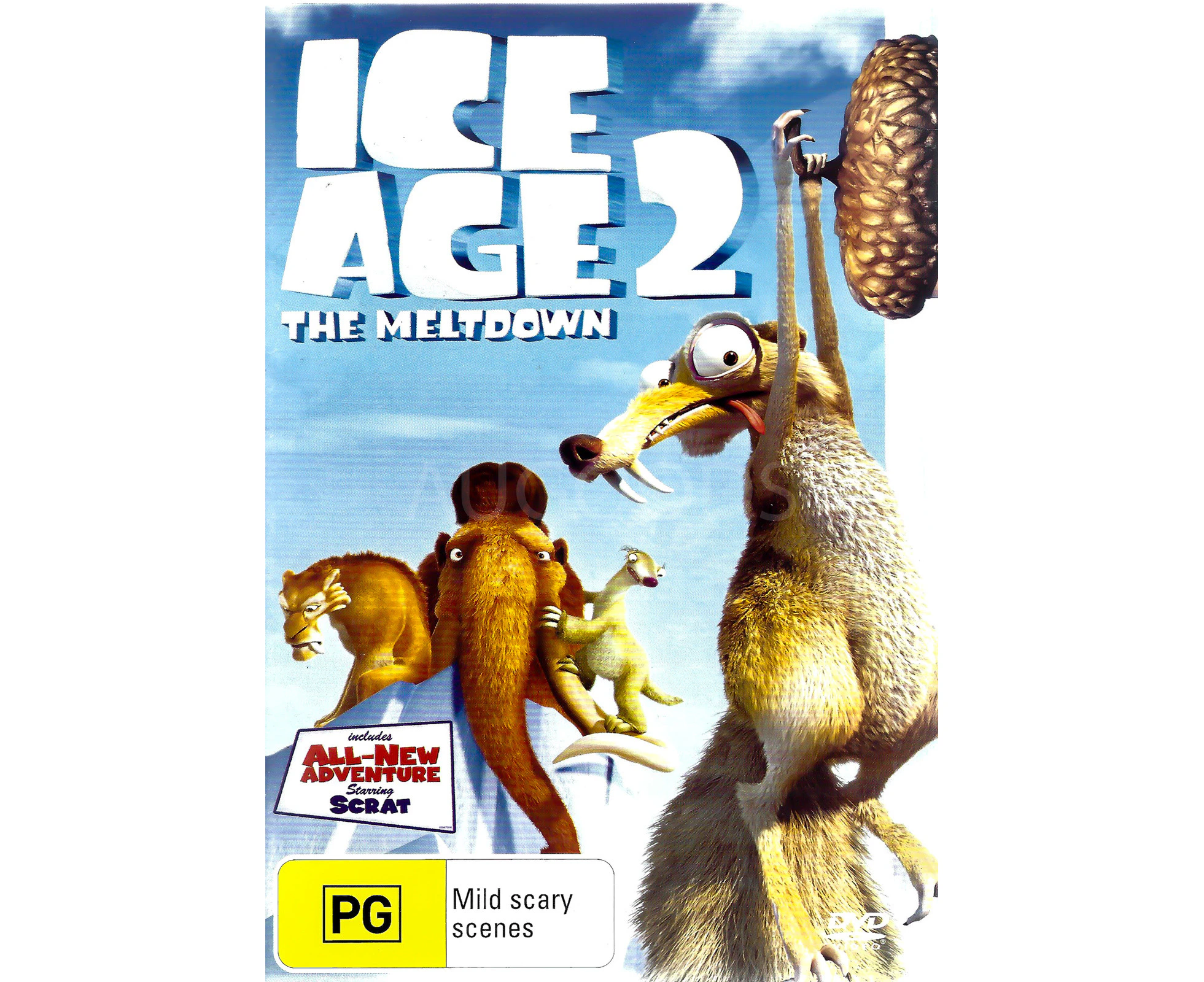 ICE AGE 2 -Rare DVD Aus Stock Animated New