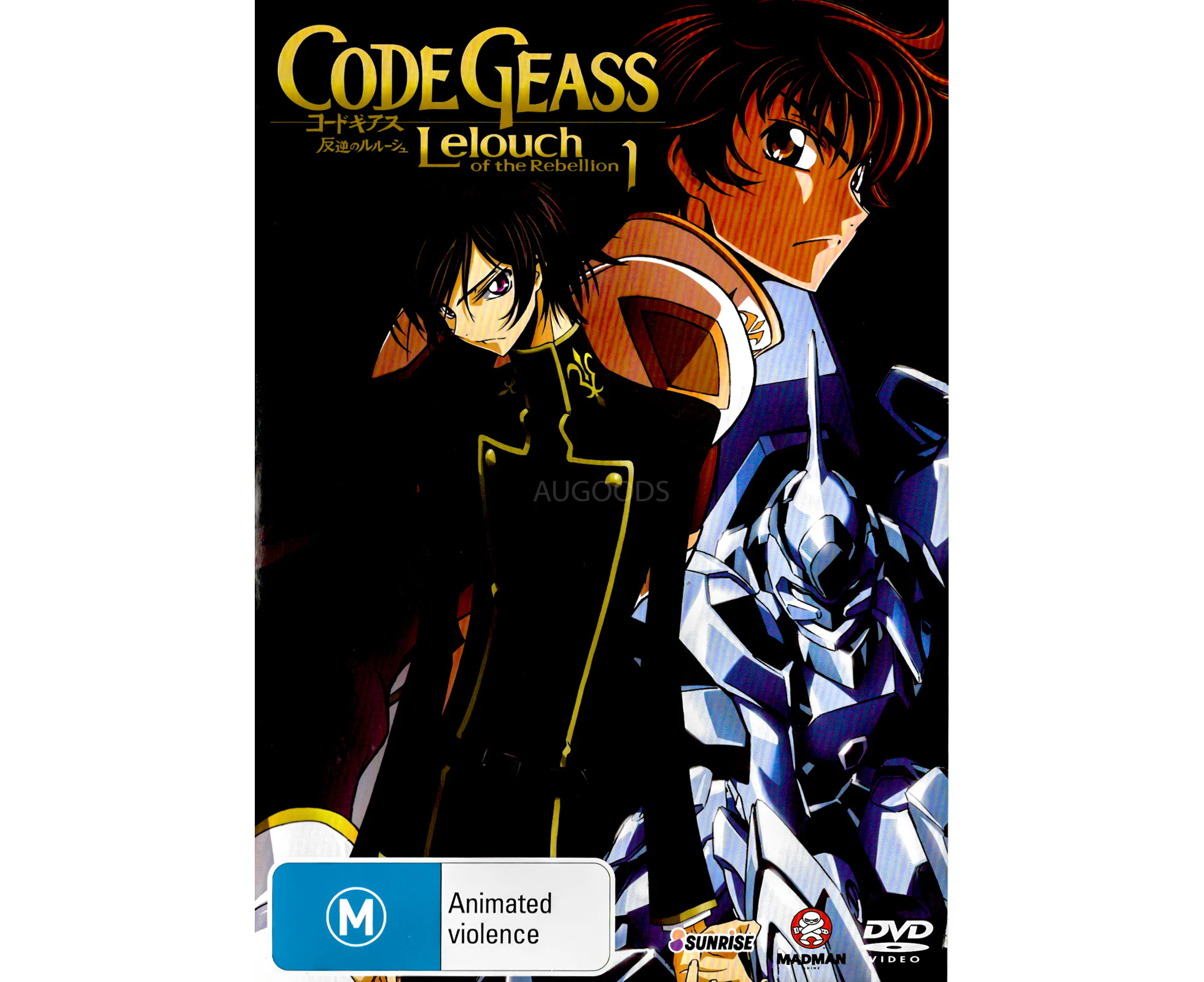 Code Geass Lelouch of the Rebellion 1 - DVD Series Rare Aus Stock New Region 2,4