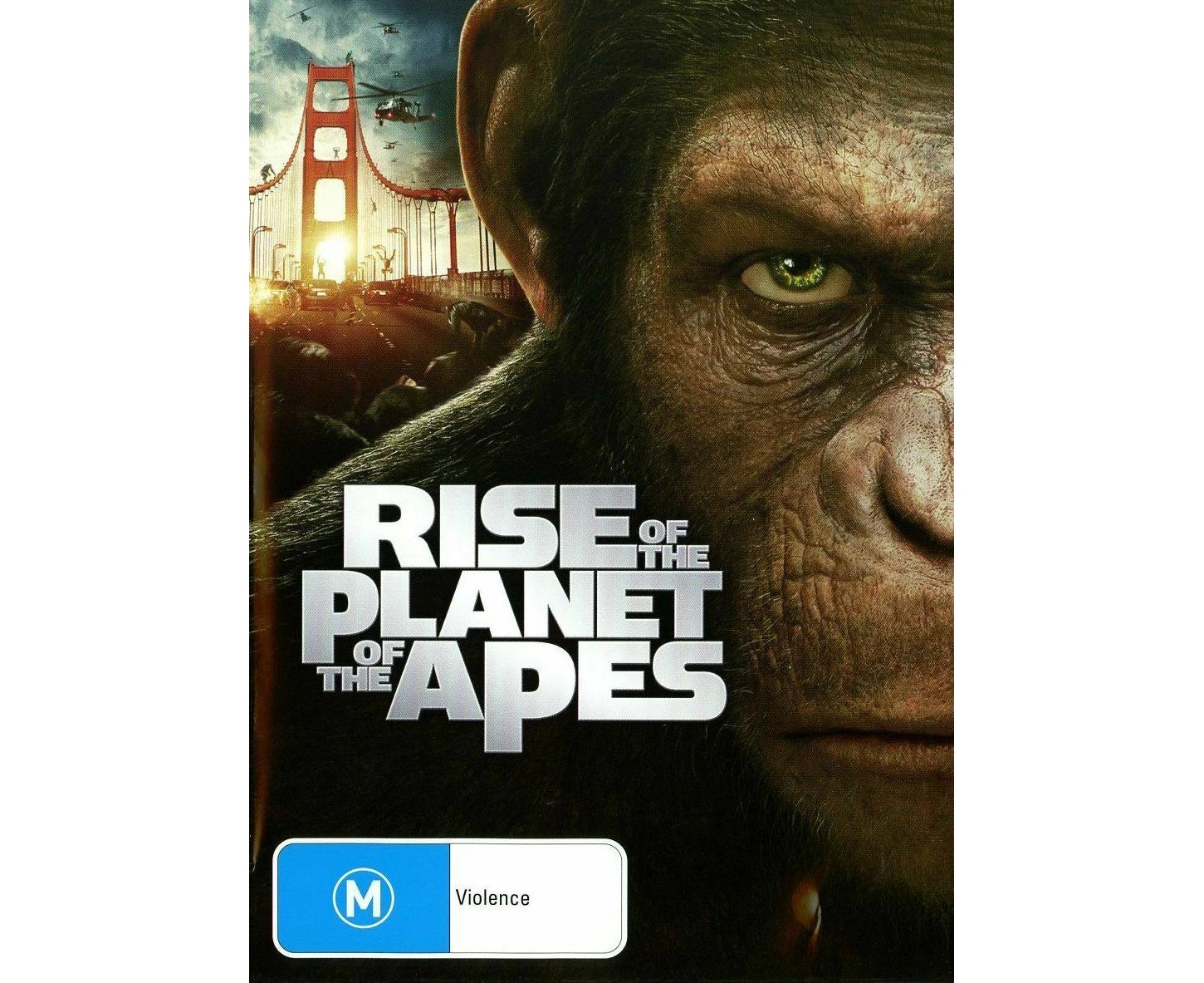 RISE OF THE PLANET OF THE APES - Rare DVD Aus Stock New