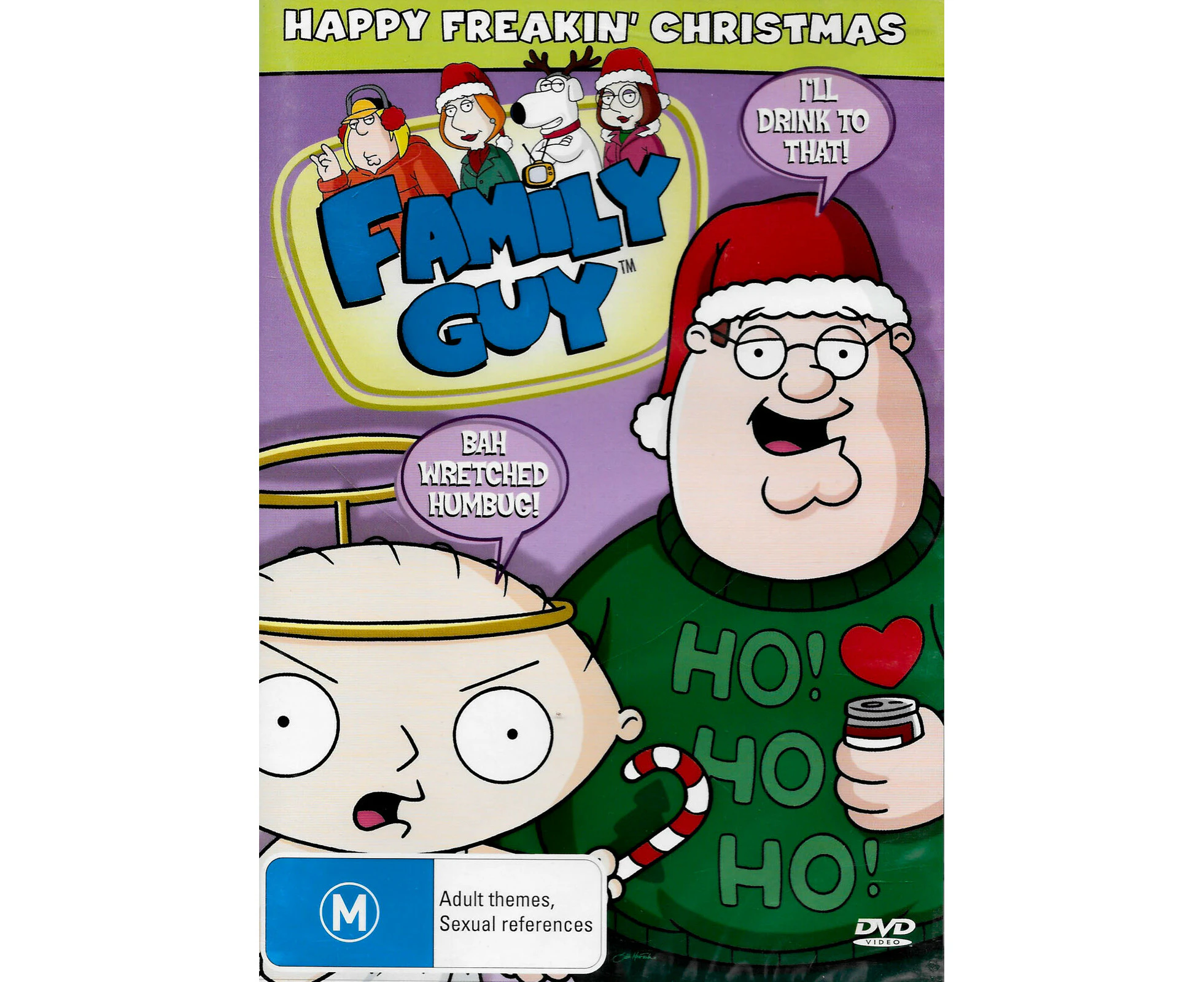 Family Guy Happy Freakin' Christmas -Animated DVD New Region 4