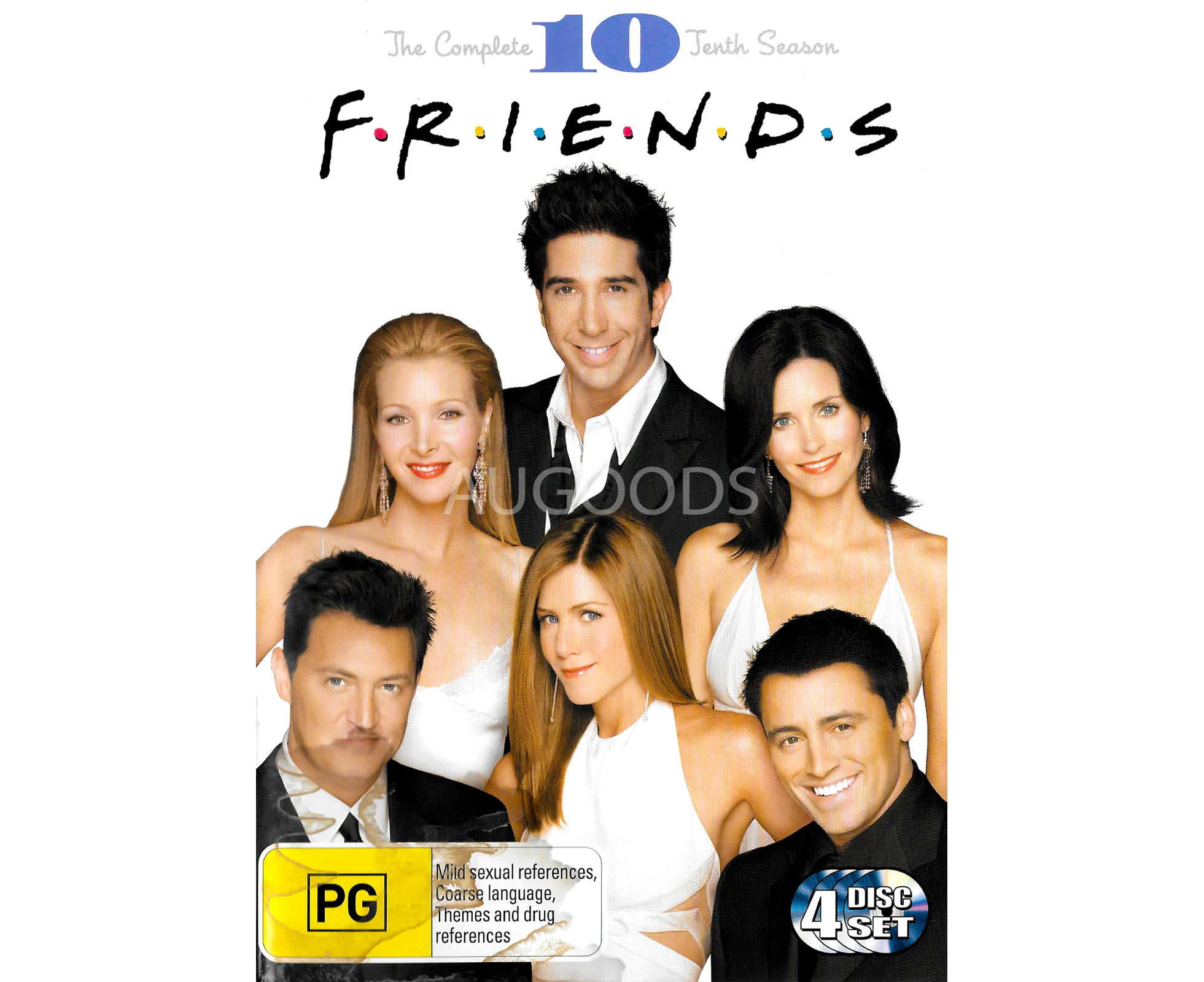 F.R.I.E.N.D.S S Season 10 -DVD Comedy Series Rare Aus Stock New Region 4