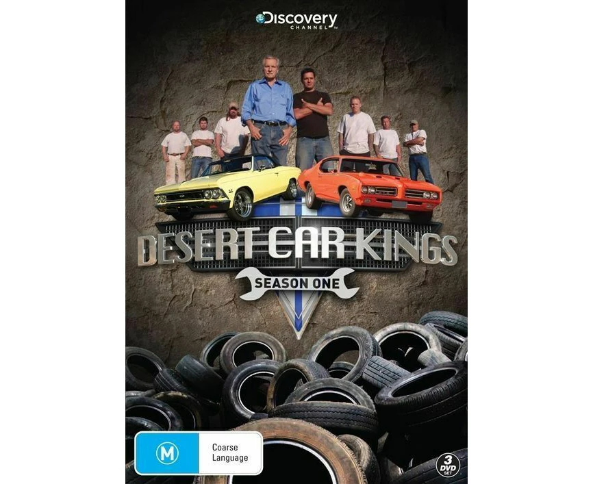 DESERT CAR KINGS - SEASON ONE -Educational DVD Series Rare Aus Stock New