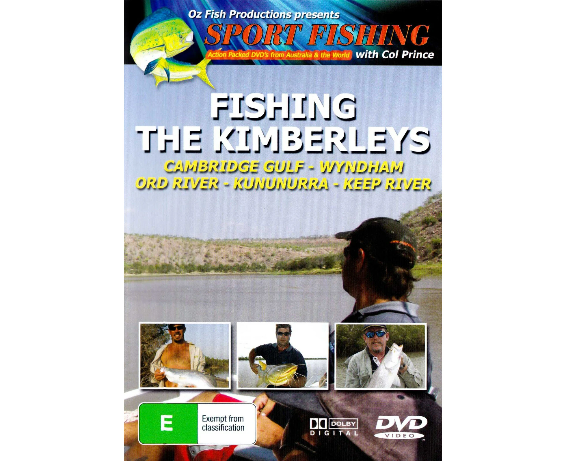 Sport Fishing - Fishing the Kimberleys - Cambridge Gulf - Wyndham Ord River - Kununurra - Keep River DVD