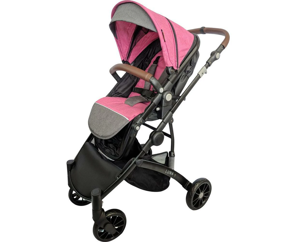 Aussie Baby Luna Stroller Pink