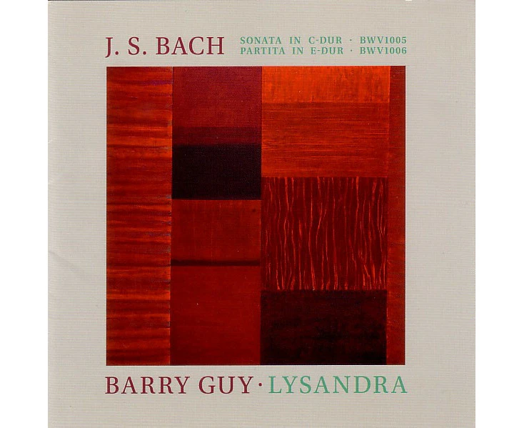 Bach Sonata In C Major Guy - Maya Homburger CD