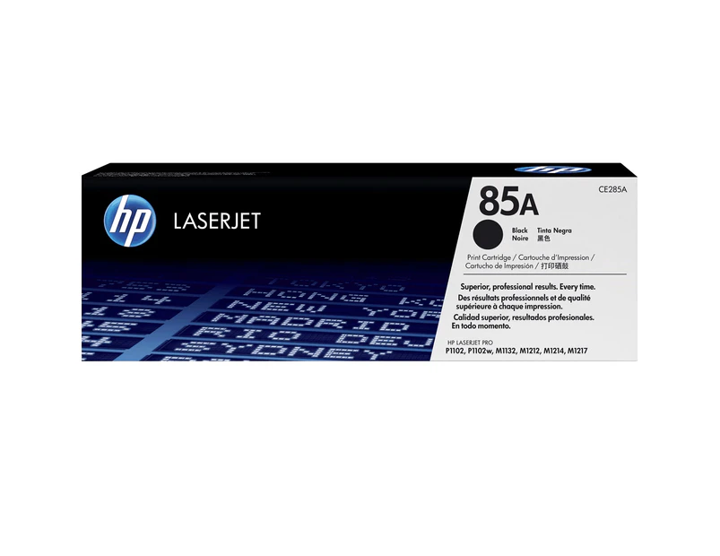 Hp Ce285a No.85a Ink Toner Cartridge Black Laserjet