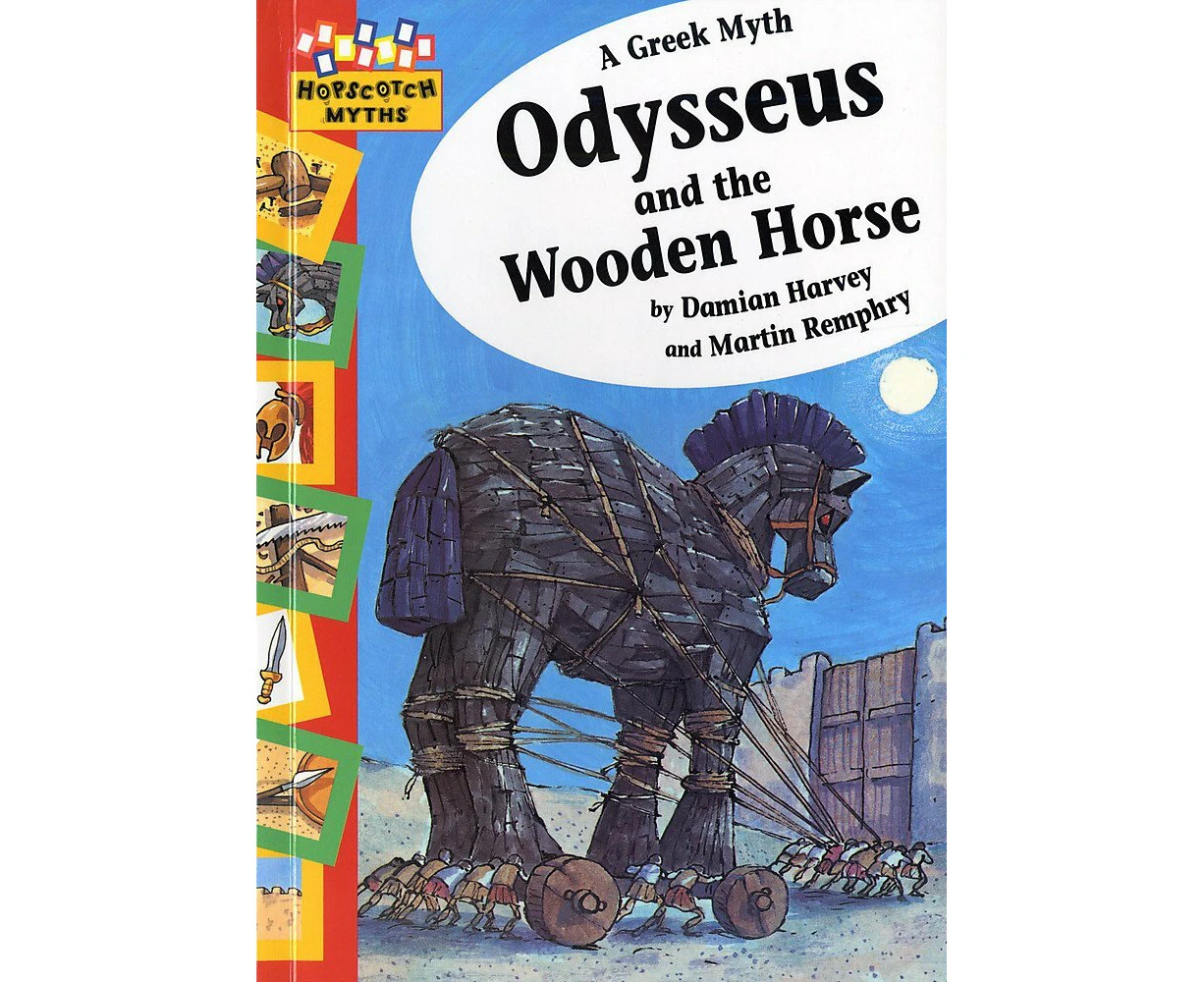 Hopscotch: Myths: Odysseus and the Wooden Horse Paperback Book