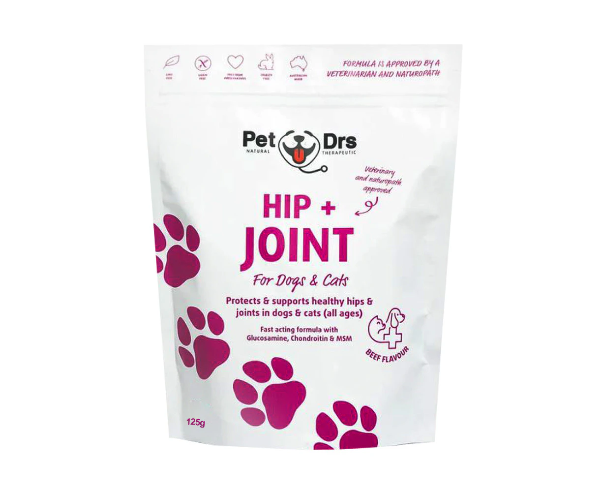 Pet Drs Hip + Joint Hips & Joints Support for Dogs & Cats 125g