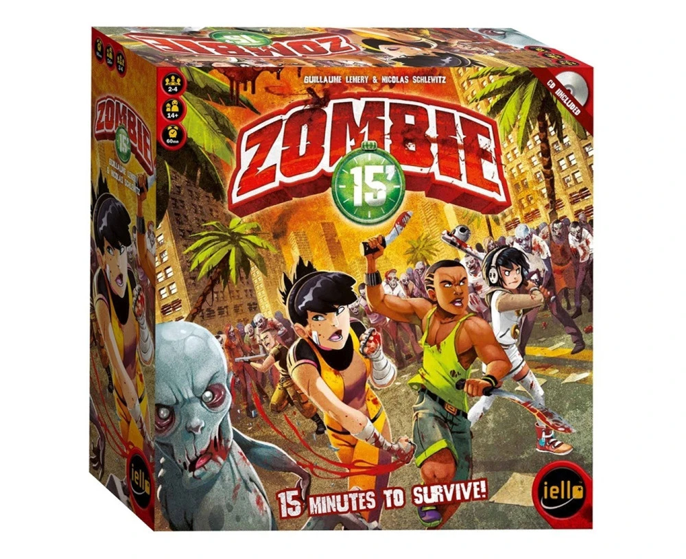 Iello Zombie 15 Strategy Board Game (IEL51115)