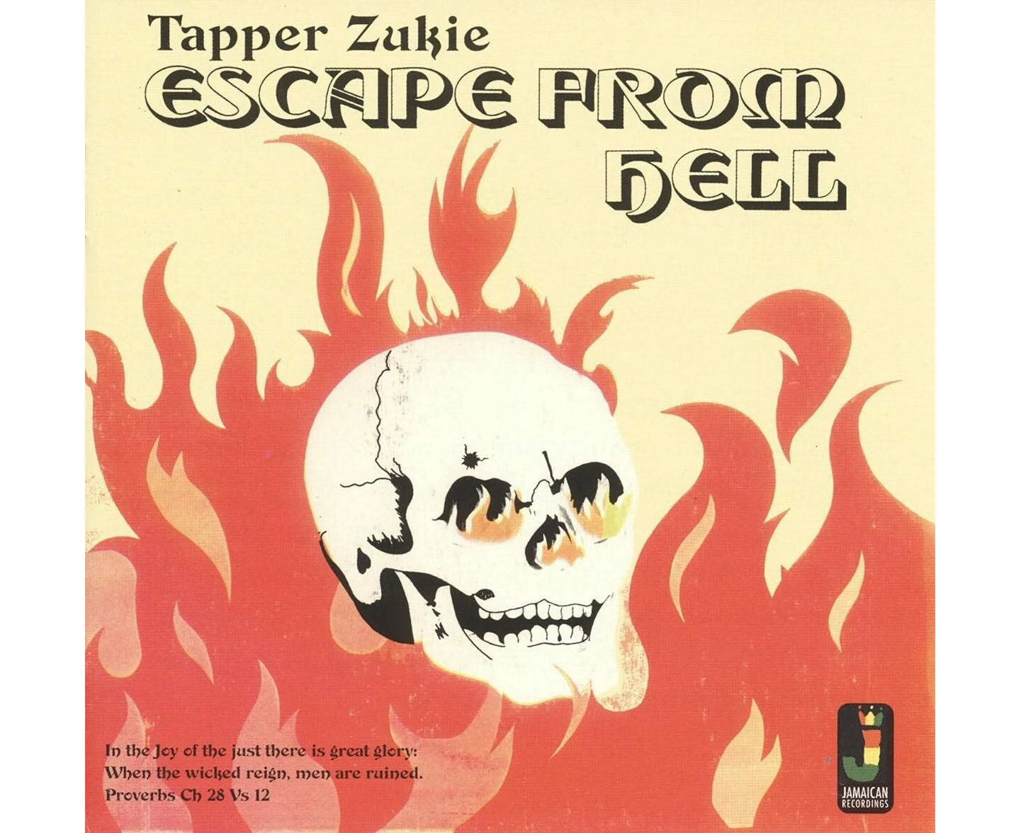 Escape From Hell - Tapper Zukie CD