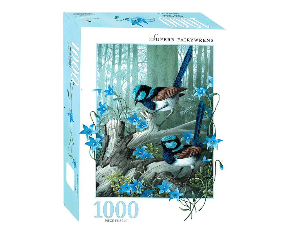 Superb Fairy Wrens 1000pc puzzle