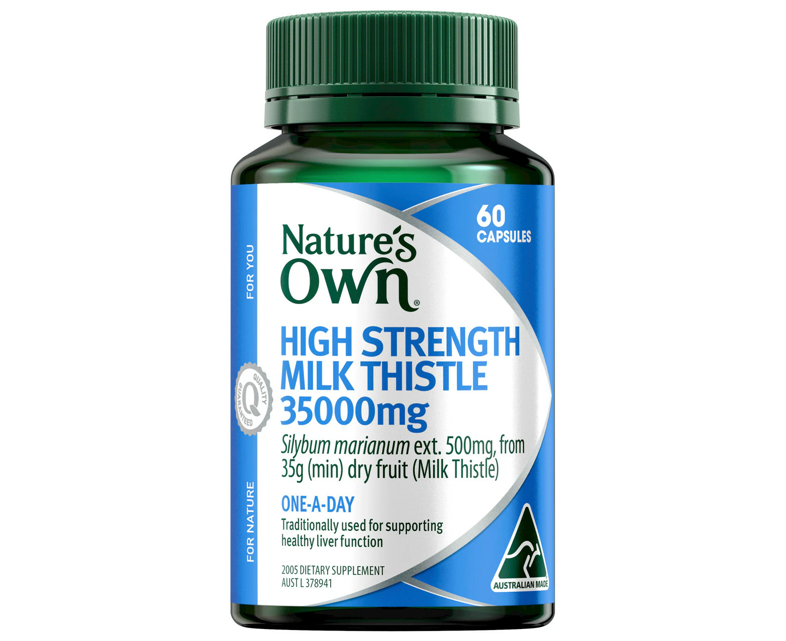 Nature's Own High Strength Milk Thistle 35000mg