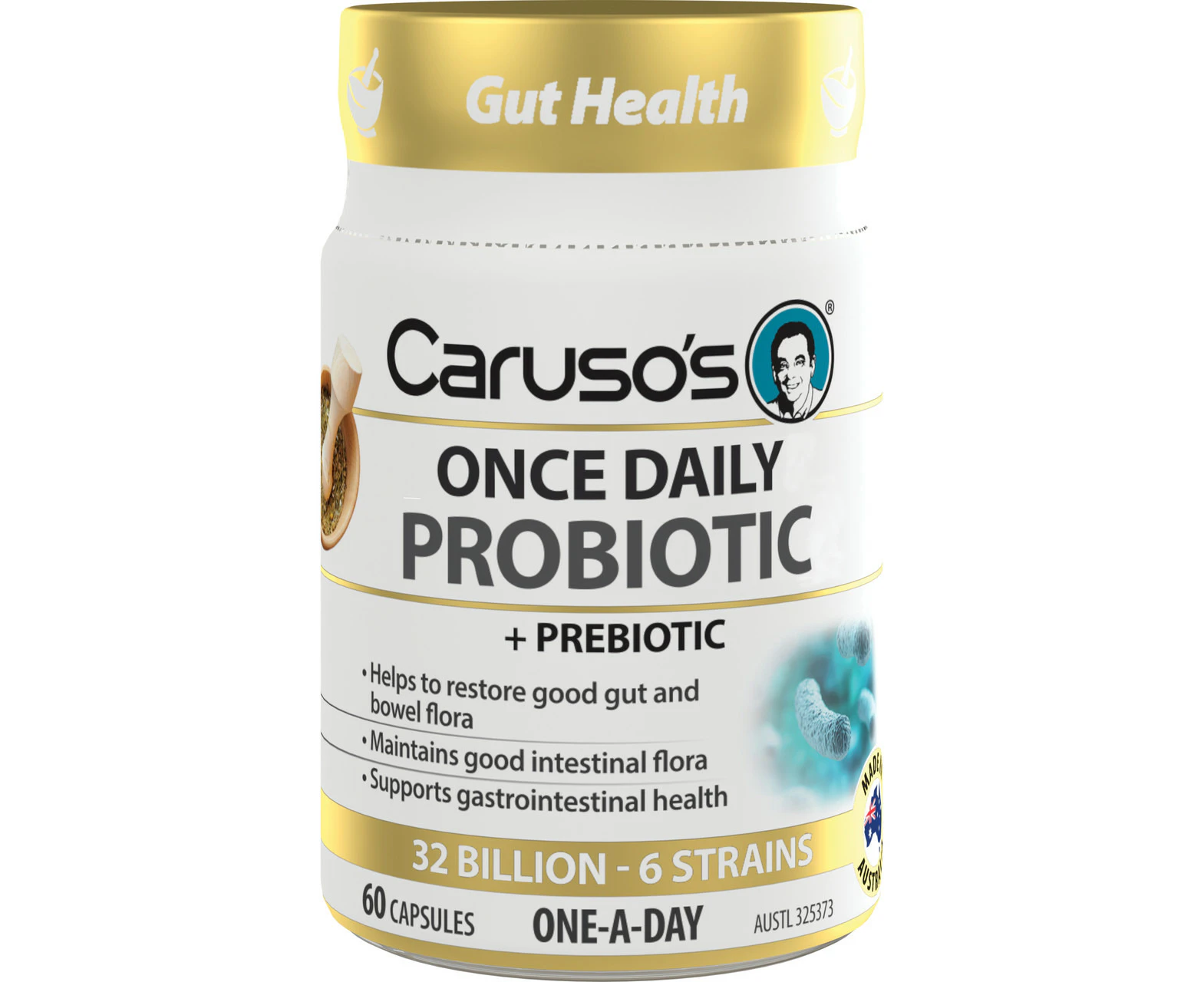 Caruso's Once Daily Probiotic + Prebiotic