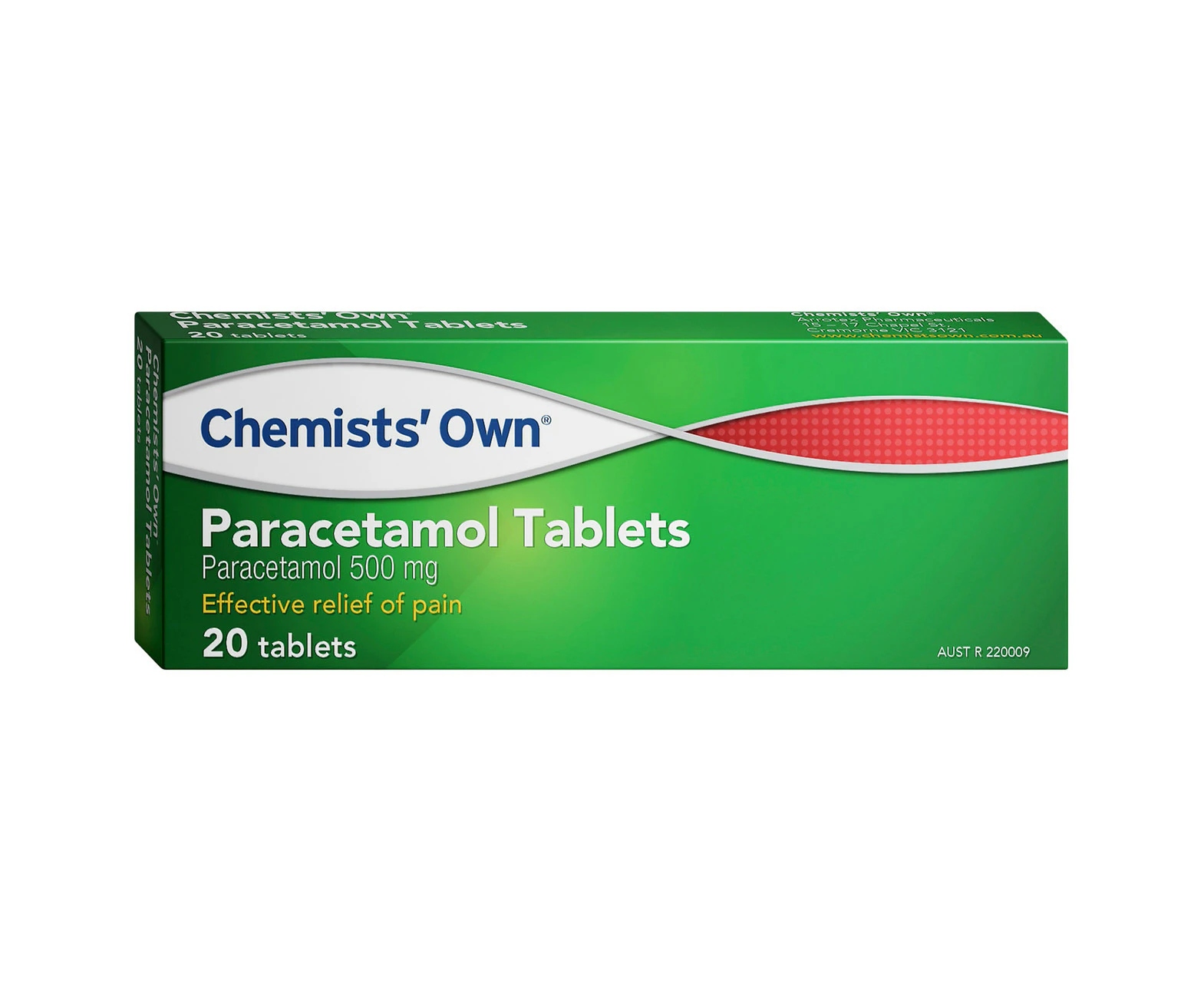 Chemists' Own Paracetamol Tablets 20