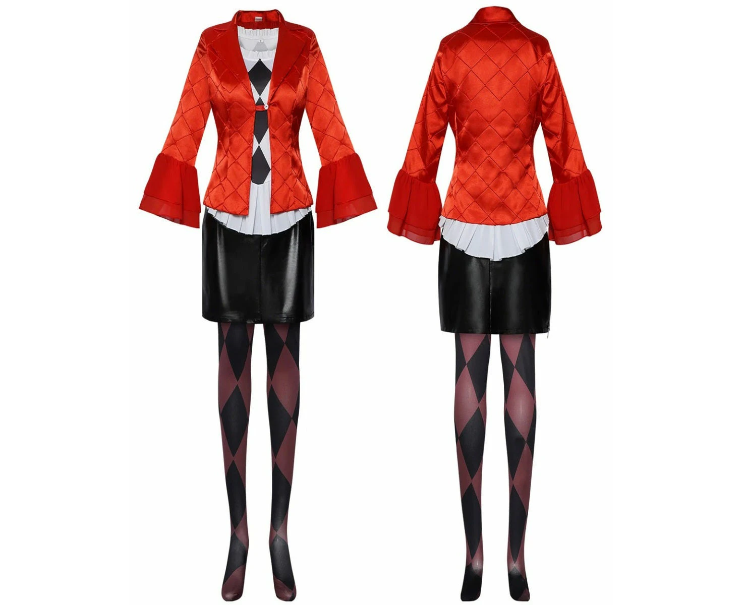 Joker 2 Harley Quinn Cosplay Womens Costume