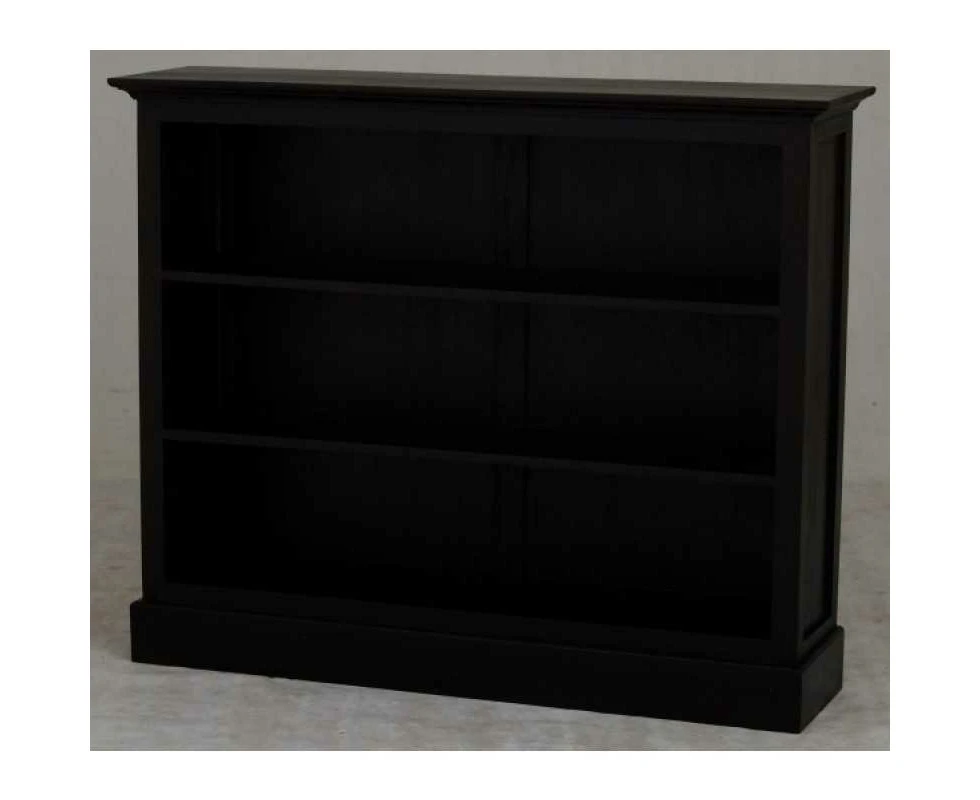 CT Tasmania Solid Timber Half Size Bookcase - Wide