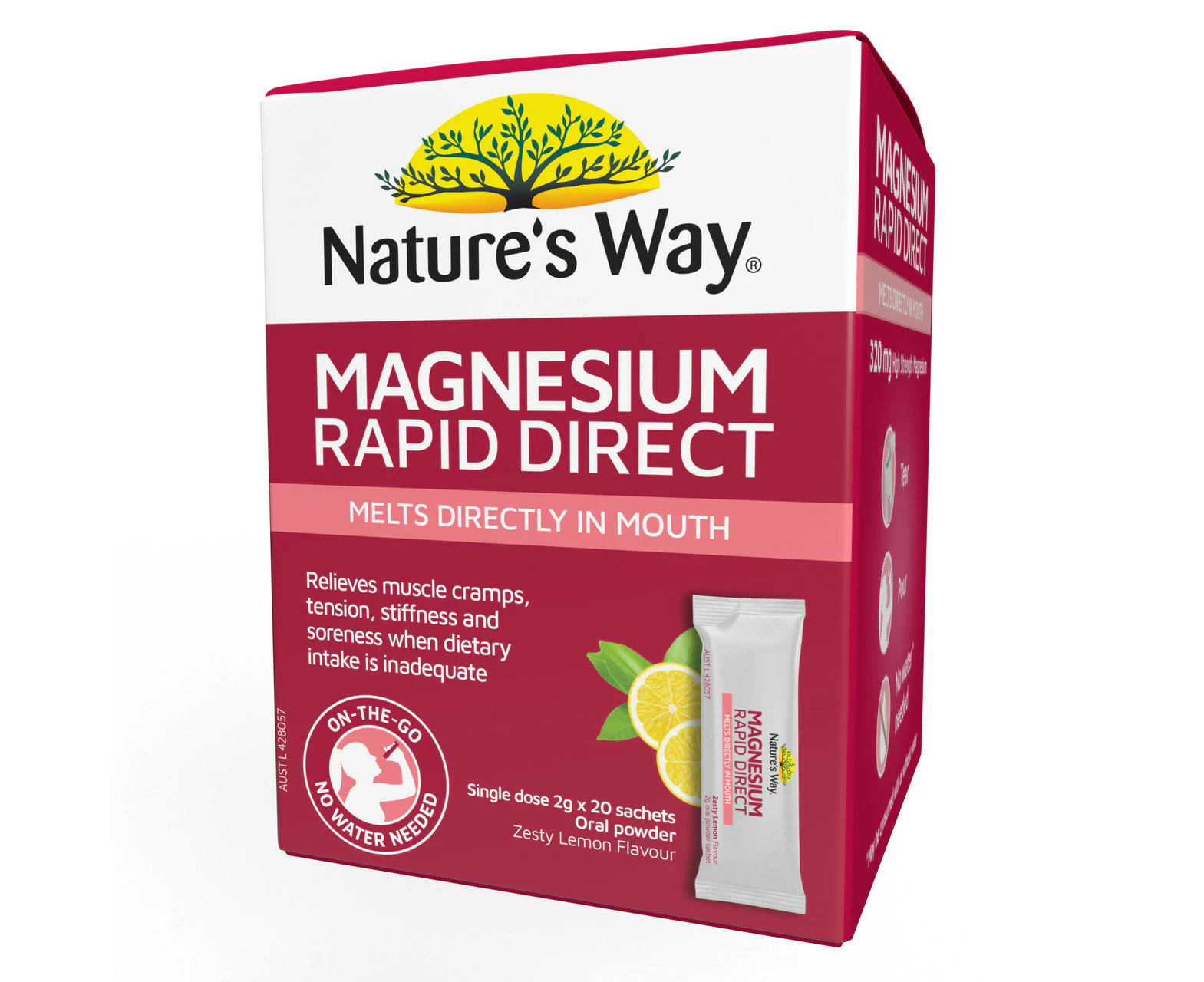 Nature's Way Magnesium Rapid Direct 2g x 20 Sachets