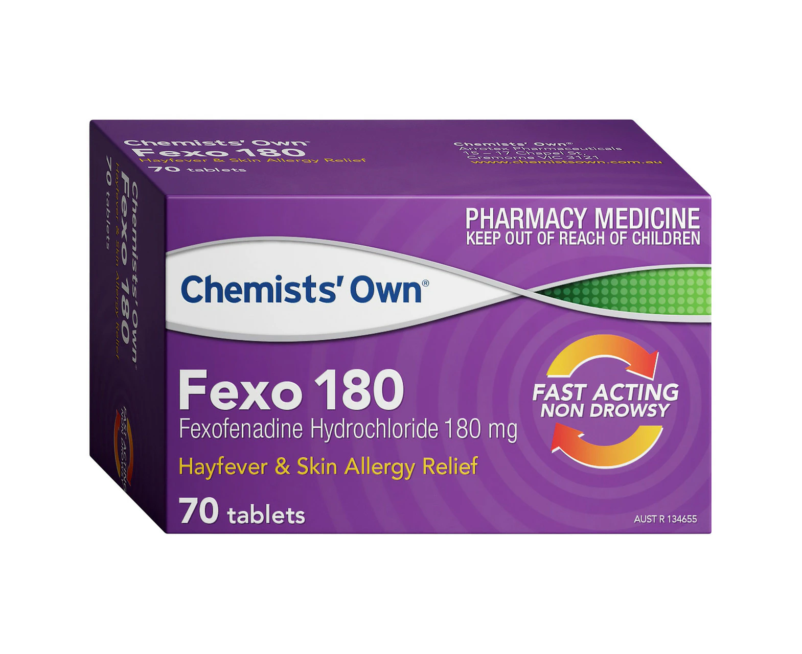 Chemists' Own Fexo Tablets 180mg 70