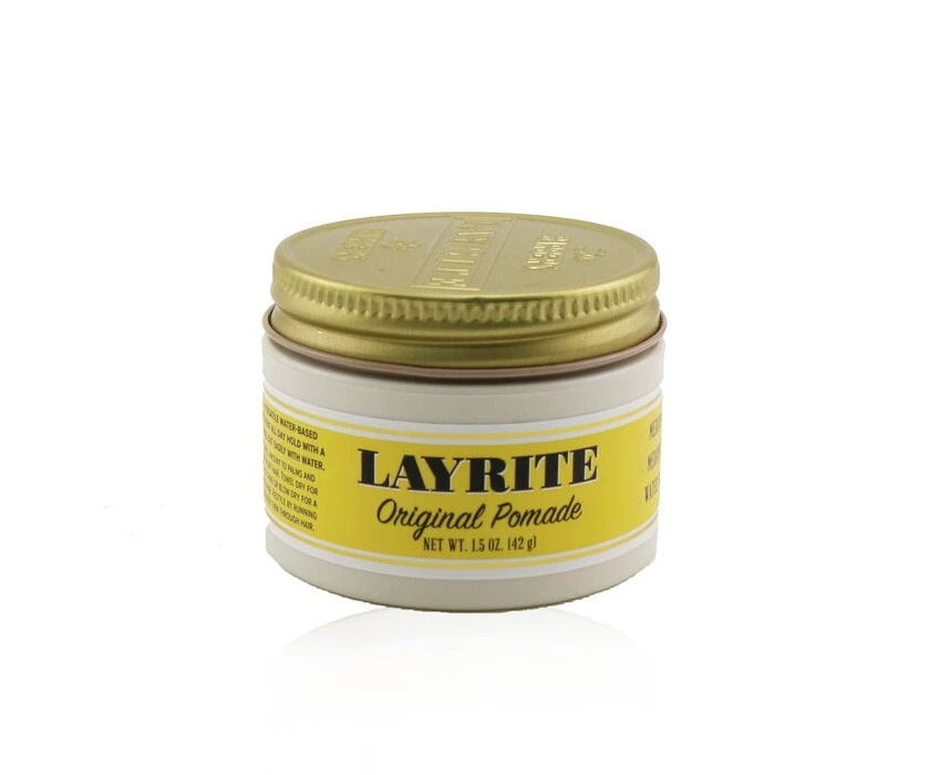 Layrite Original Pomade (Medium Hold, Medium Shine, Water Soluble) 42g/1.5oz