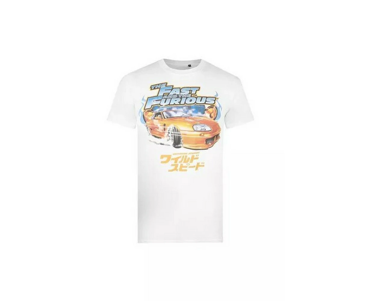 Fast & Furious Mens Supra T-Shirt (White) - TV618