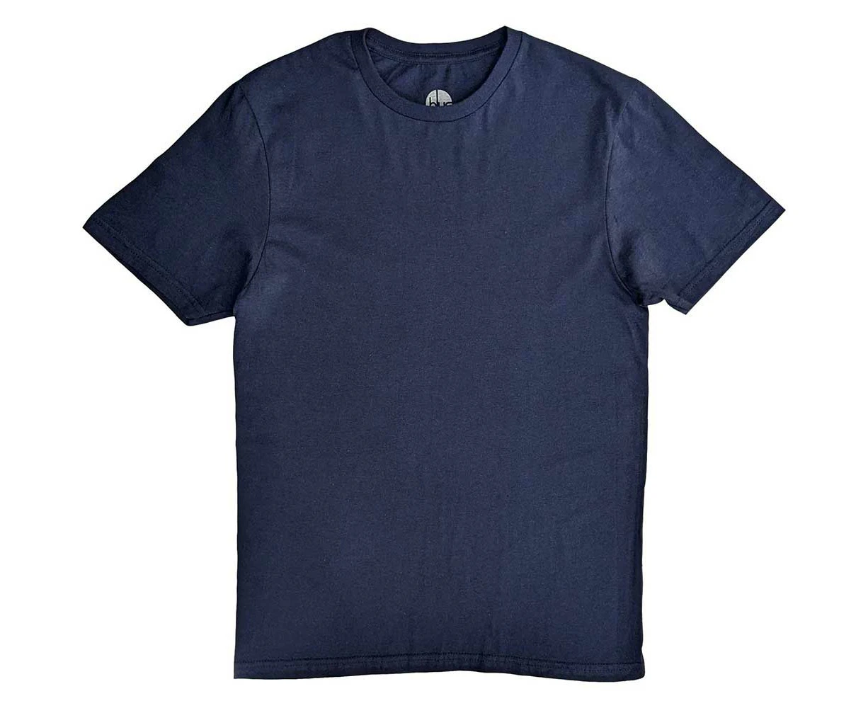 Blur Unisex Adult Parklife Back Print T-Shirt (Navy Blue) - RO12289