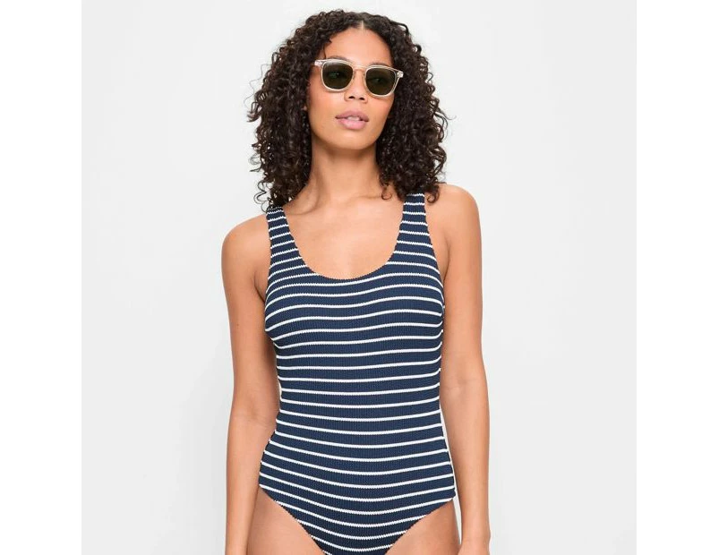 Target Crinkle Scoop One Piece Swim Bathers