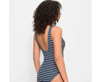 Target Crinkle Scoop One Piece Swim Bathers