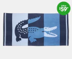 Lacoste Duke Beach Towel - Blue