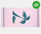 Lacoste Murphy Beach Towel - Pink