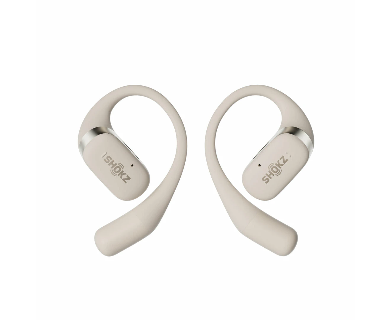 SHOKZ OpenFit Open-Ear True Wireless Earbuds - Beige