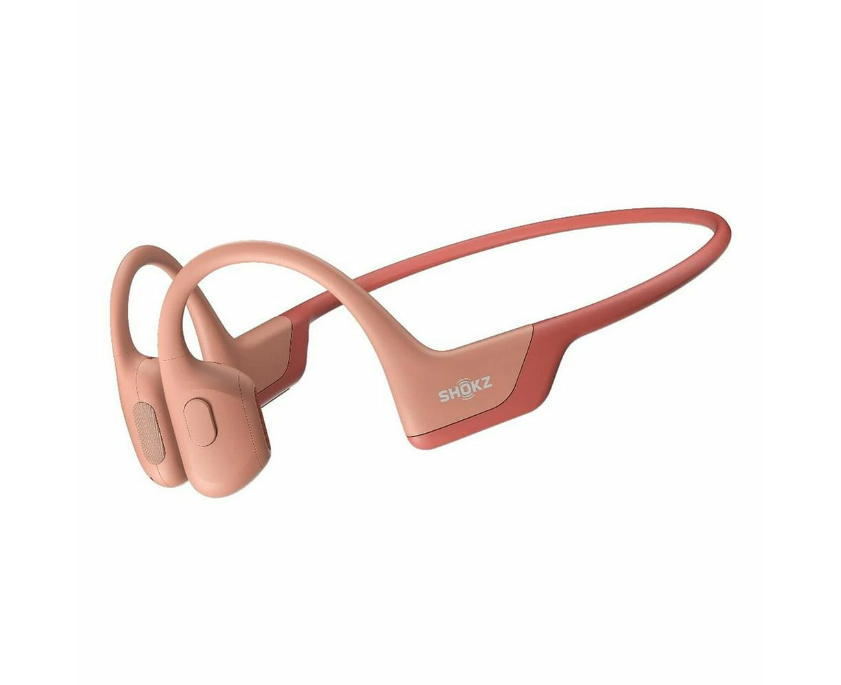 Shokz OpenRun Pro Premium Bone Conduction Open-Ear Sport Headphones - Pink