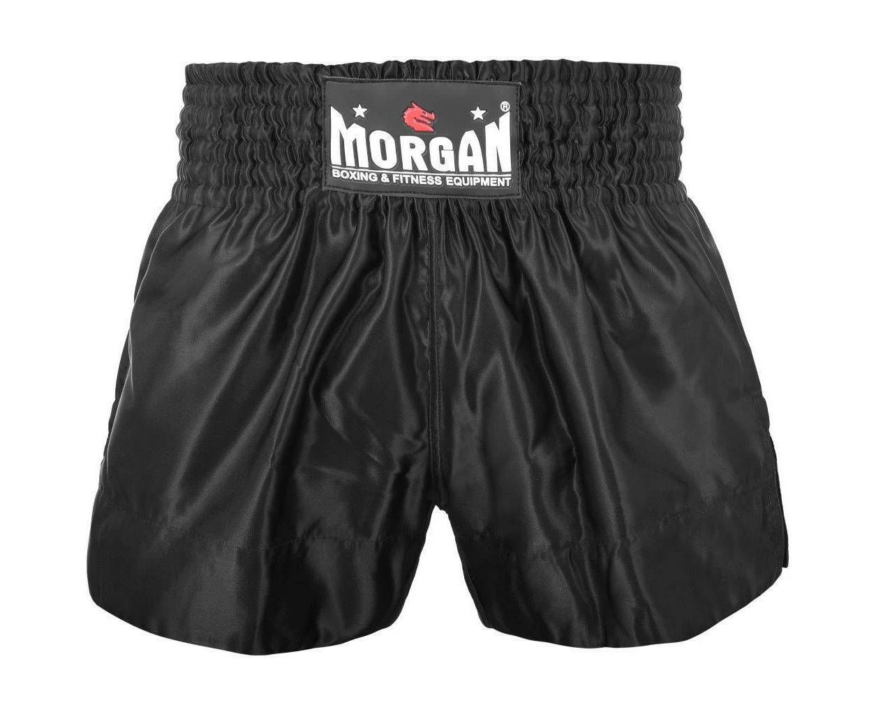 MORGAN Muay Thai Boxing MMA Pants Shorts - Black