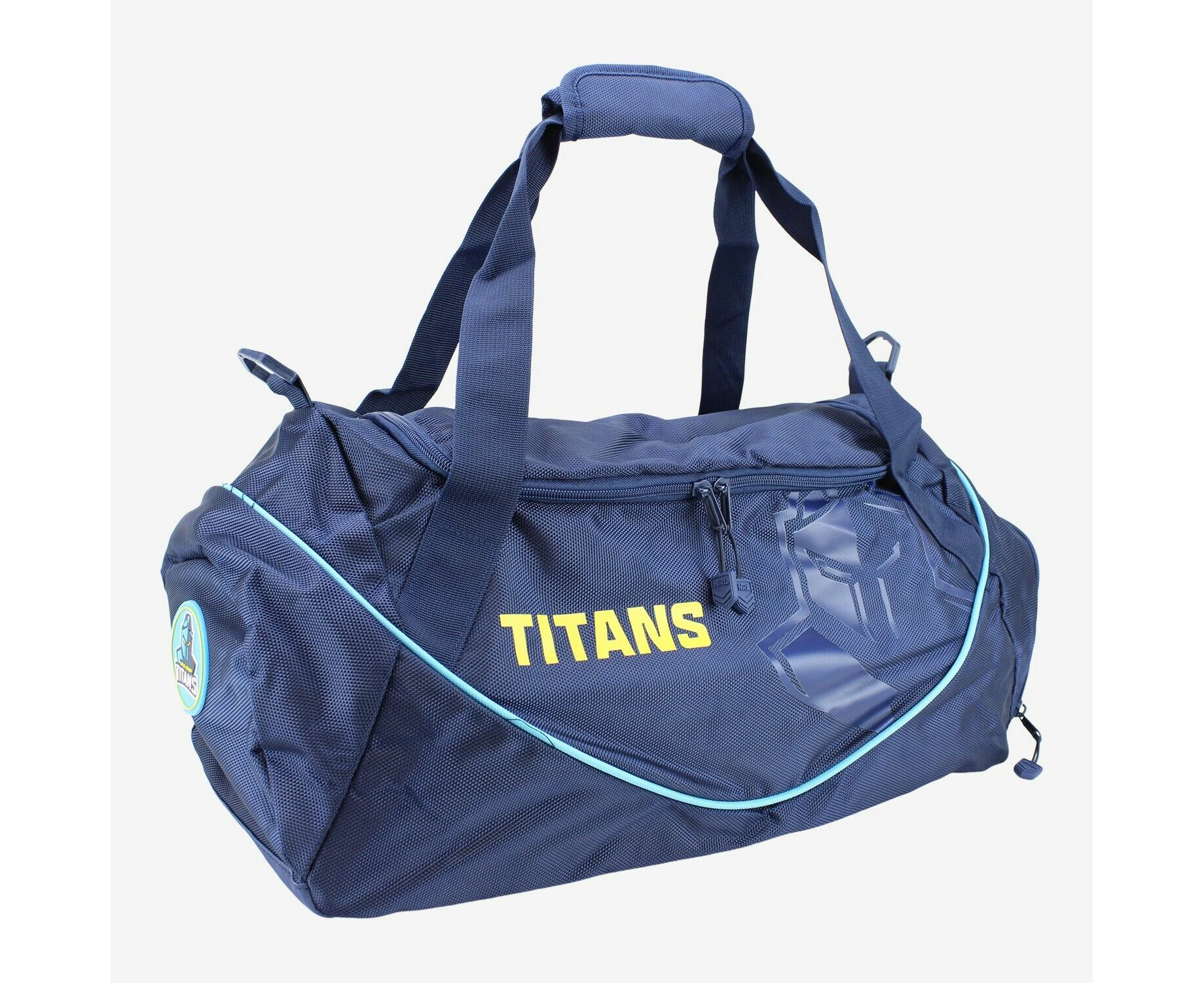 NRL Shadow Sports Bag - Gold Coast Titans - Gym Travel Duffle Bag