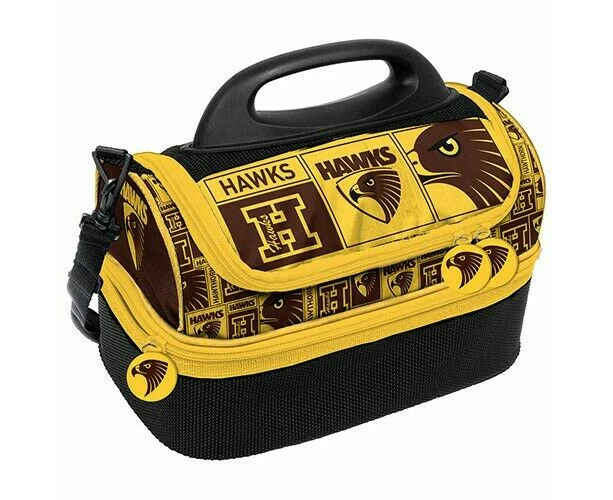 AFL Lunch Cooler Bag Box - Hawthorn Hawks - Aussie Rules Football