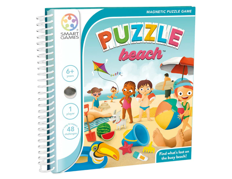 Smart Games Puzzle Beach Magnetic Travel Puzzle Game