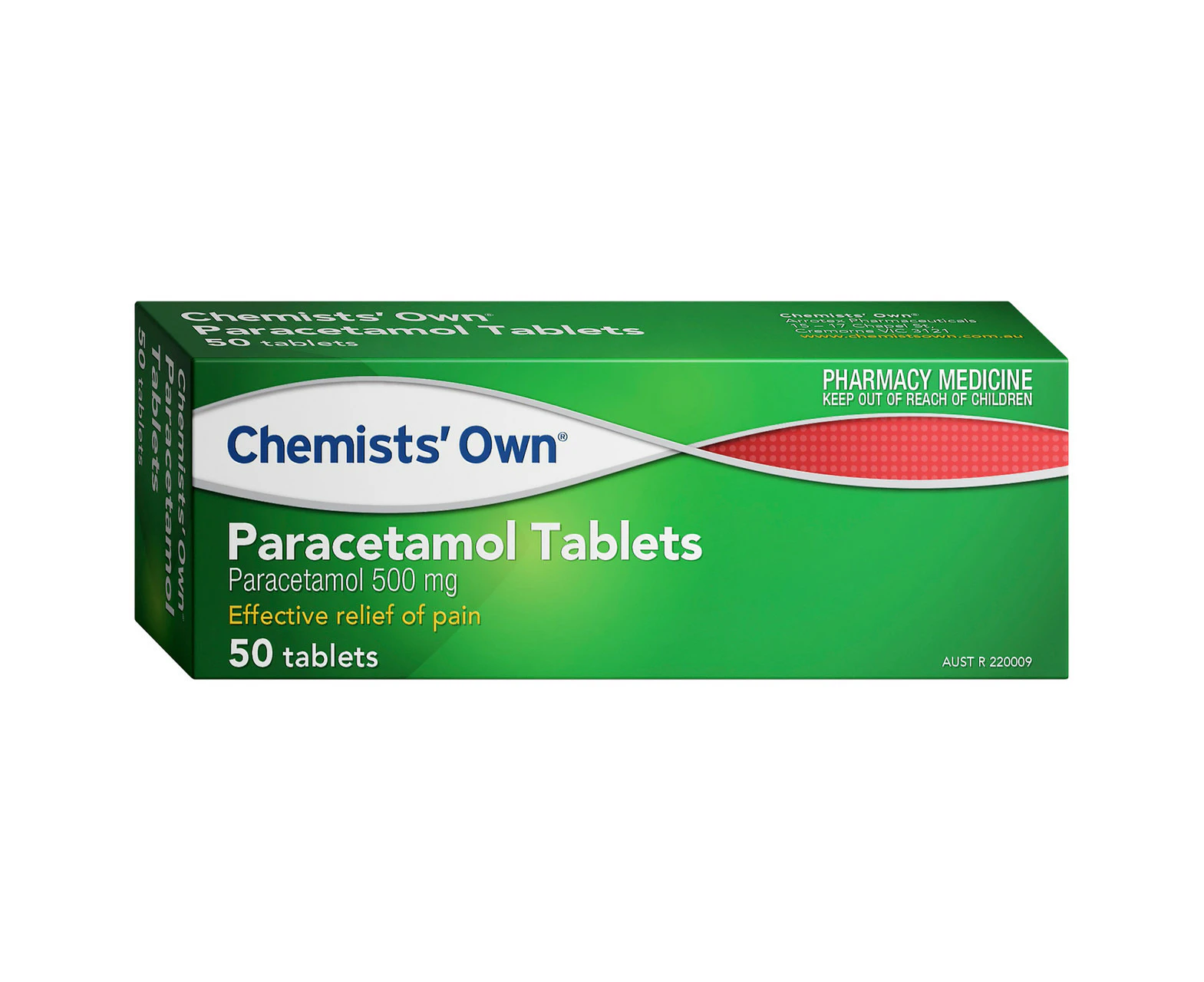 Chemists' Own Paracetamol Tablets 50